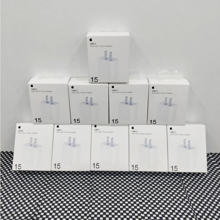 မိုဘိုင်းဖုန်းများ - apple*35w power adapter ( 2 pin) Price in Myanmar ...