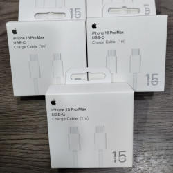  iPhone 15 Pro MaxUSB-C Charger Cable (1m) Type C to Type C Image, classified, Myanmar marketplace, Myanmarkt