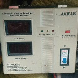  JAWAR AUTOMATIC VOLTAGE STABILIZER Image, classified, Myanmar marketplace, Myanmarkt
