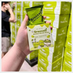  Broccli scrub Soap Image, classified, Myanmar marketplace, Myanmarkt