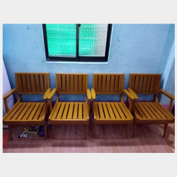  ဆက်တီခုံ / 1 Table & 3 Chairs Image, classified, Myanmar marketplace, Myanmarkt