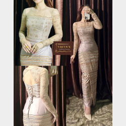 မြန်မာဝတ်စုံ(Designer made) Image