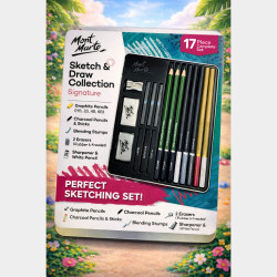  Mont Marte Sketch & Draw Collection Signature – 17 Piece Set Image, classified, Myanmar marketplace, Myanmarkt