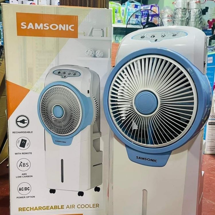  samsonic Battery Air cooler Image, အိမ်သုံးပစ္စည်းများ classified, Myanmar marketplace, Myanmarkt