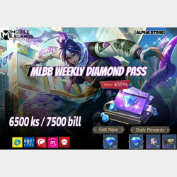  Mobile Legend Weekly Diamond Pass Image, classified, Myanmar marketplace, Myanmarkt