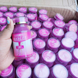  💗Baschi ပန်းရောင် အဆီကျဆေး ( ပစ္စည်းစစ် အာမခံ ) Image, classified, Myanmar marketplace, Myanmarkt