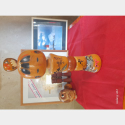  kokeshi dolls Image, classified, Myanmar marketplace, Myanmarkt