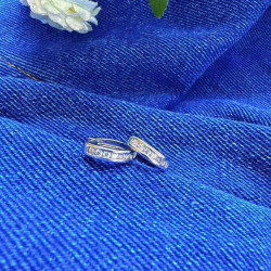  silver mini hoopလေးတွေပါရှင့်❤️ Image, classified, Myanmar marketplace, Myanmarkt