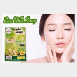  ဆန်ဆပ်ပြာ Rice Milk Soap Image, classified, Myanmar marketplace, Myanmarkt