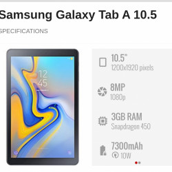  Samsung​TabA Image, classified, Myanmar marketplace, Myanmarkt