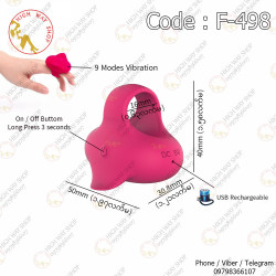  9 Modes Rechargeable Silicone Finger Ring Vibrator (Code : F-498) Image, classified, Myanmar marketplace, Myanmarkt