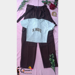  Crop top & Cargo pant (one set) Image, classified, Myanmar marketplace, Myanmarkt