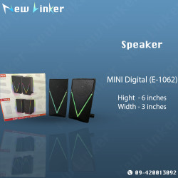  Computer RGB Speaker (Mini Digital E-1062) Image, classified, Myanmar marketplace, Myanmarkt