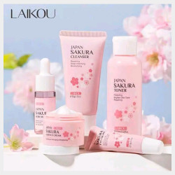  🌸Japan Sakura Skin Care Set 🌸(5မျိုးပါတစ်ဆက်) Image, classified, Myanmar marketplace, Myanmarkt