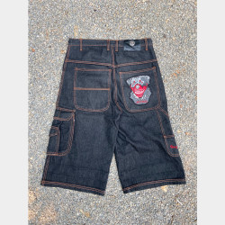  Ice Cold Rottweiler jorts 🦮Waist : 34 Length : 30 Leg Open : 14Condition : ( 10/10 ) Image, classified, Myanmar marketplace, Myanmarkt