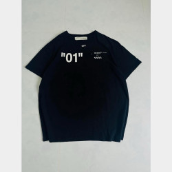 Off-White "01" Diagonal Tee Image