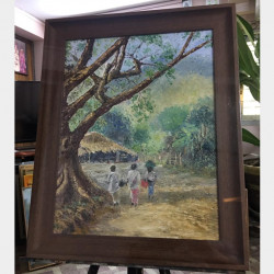  Oil Painting Image, classified, Myanmar marketplace, Myanmarkt