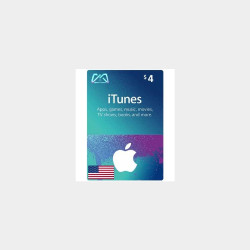  iTunes Gift Card (US) $4 Image, classified, Myanmar marketplace, Myanmarkt