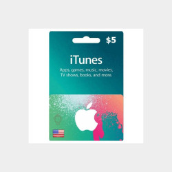  iTunes Gift Card (US) $5 Image, classified, Myanmar marketplace, Myanmarkt