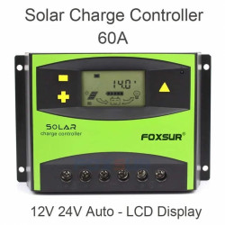  Foxsur 60A Solar Controller Image, classified, Myanmar marketplace, Myanmarkt