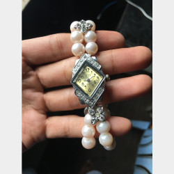  ပုလဲကြိုးနာရီ (uni sex) Image, classified, Myanmar marketplace, Myanmarkt