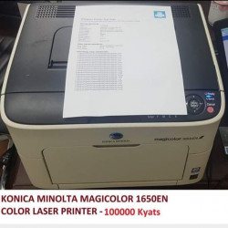  Konica laser printer Image, classified, Myanmar marketplace, Myanmarkt