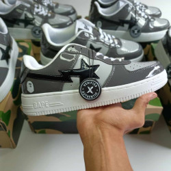 Bape sta dunk gray Image