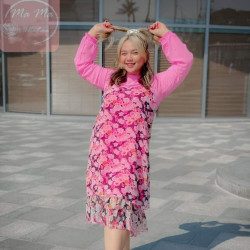  ချည်ပွန်ဘွိုင်လာနှစ်ထပ်ဂါဝန်လေးပါ။ပုံရိုက်ပြီးတခါပဲဝတ်ရပါသေးတယ်။errorမရှိပါ။4xl ရင်52ထိတော်ပါတယ်။ Image, classified, Myanmar marketplace, Myanmarkt