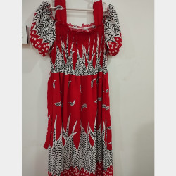  ဝယ်ပြီးဆိုဒ်ကြီးနေလို့၊တခါမှမဝတ်ရသေးပါ။အနောက်မှာကြိုးအရှည်ပါပြီးအသားအေးပါတယ်။ရင်50လောက်ထိတော်ပါတယ်။ Image, classified, Myanmar marketplace, Myanmarkt