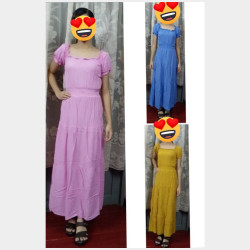  စပန့်ဂါဝန်လက်တို (3colours) Image, classified, Myanmar marketplace, Myanmarkt