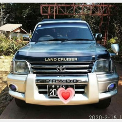 Toyota Land Cruiser Prado  1998  Image, classified, Myanmar marketplace, Myanmarkt