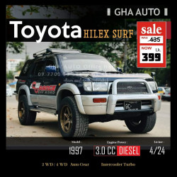 Toyota Hilux Surf 1997  Image, classified, Myanmar marketplace, Myanmarkt