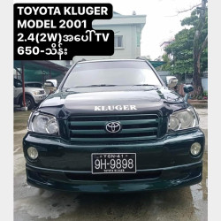 Toyota Kluger  2001  Image, classified, Myanmar marketplace, Myanmarkt