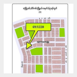  ဒဂုံဆိပ်ကမ်း 69ရပ်ကွက် မြေကွက် Image, classified, Myanmar marketplace, Myanmarkt