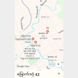  မြောက်ဒဂုံမြို့နယ်_ဗိုလ်မင်းရောင်လမ်းမပေါ်မြေသီးသန့်အမြန်ရောင်းလိုပါသည်ရှင့် ။ Image, classified, Myanmar marketplace, Myanmarkt