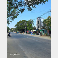  သဃ်န်းကျွန်းမြို့နယ် ပြည်သာယာလမ်းမပေါ် နေရာကောင်း အချက်အချာကျကျ မြေသီးသန့်အငှားလေး ရှိနေပါပီရှင့်။ Image, classified, Myanmar marketplace, Myanmarkt