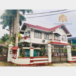  #တလသိန်း၈၀ညှိမရမ်းကုန်းမြို့နယ်မိန်းလမ်းမကြီးအနီးလမ်းကျယ်နေရာကောင်းလုံးချင်းအိမ်လှလှလေးငှားမည် Image, classified, Myanmar marketplace, Myanmarkt